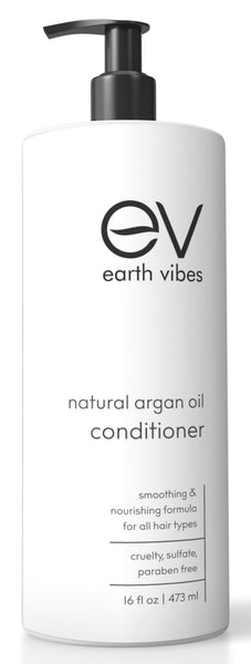 Earth Vibes All Natural Argan Oil Conditioner