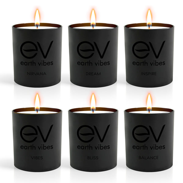 Earth Vibes 6 Piece Candle Set